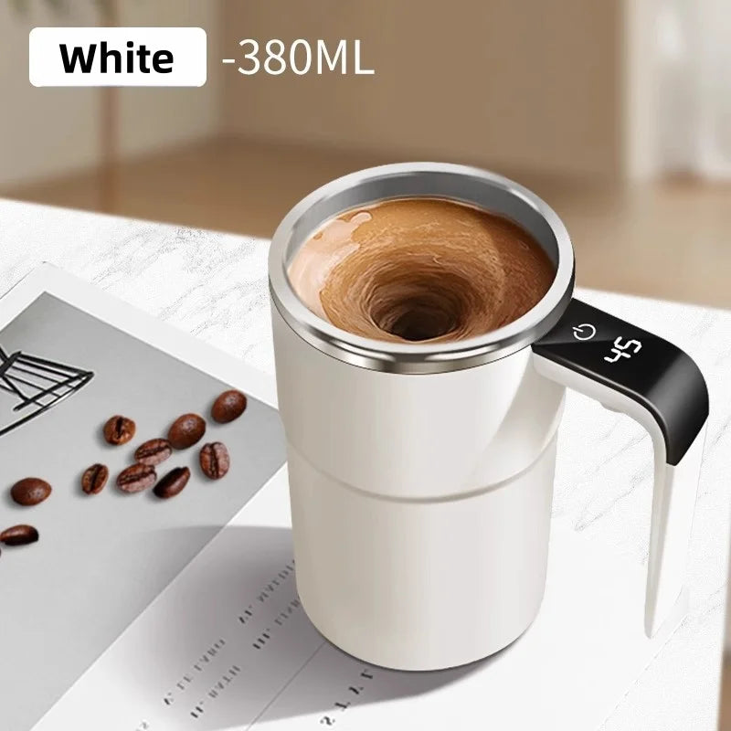 Premium Edition Self-Stirring Mug with LCD Display