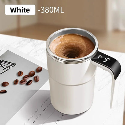Premium Edition Self-Stirring Mug with LCD Display